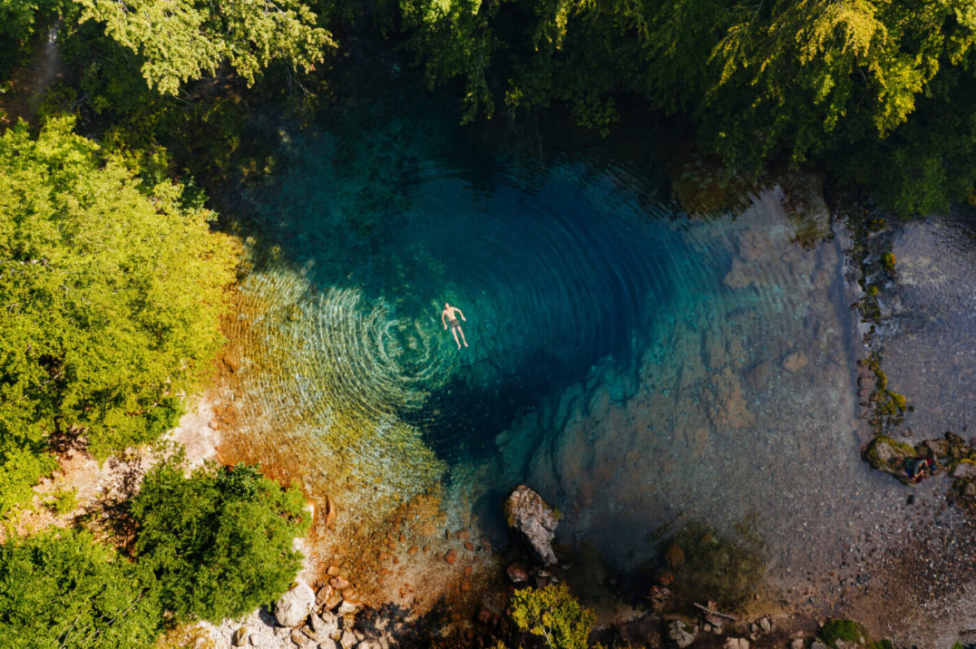 Blauwe oog - blue eye - Balkan Trail