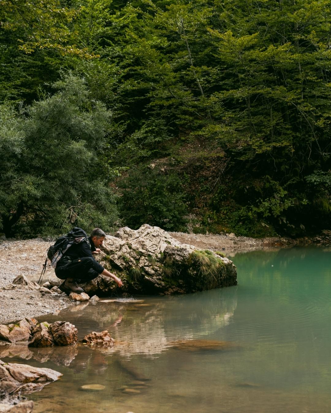 Randonnée Balkan Trail hike hiken trek trekken trek Albania Montenegro Kosovo blue eye